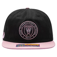 Unisex Black Inter Miami CF Swingman Snapback Hat