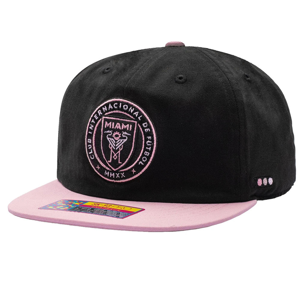 Casquette Snapback Swingman unisexe noire Inter Miami CF