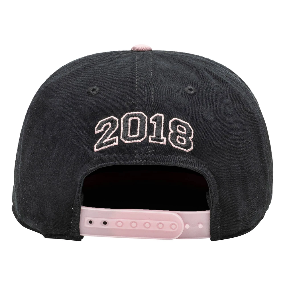 Unisex Black Inter Miami CF Swingman Snapback Hat