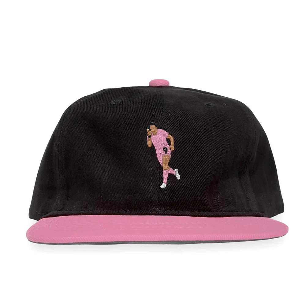 Unisex Luis Suárez Black Inter Miami CF Player Adjustable Hat