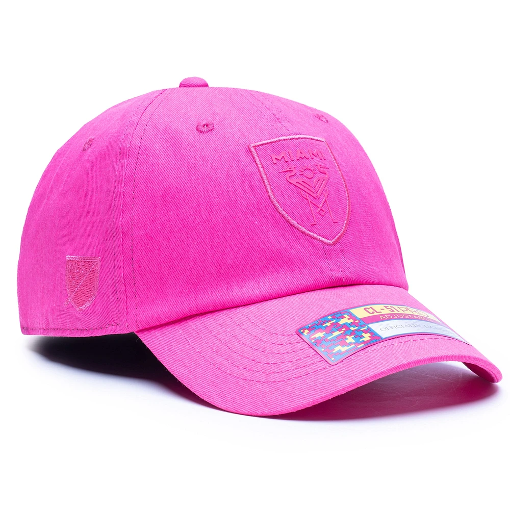 Unisex  Pink Inter Miami CF Flyer Classic Adjustable Hat