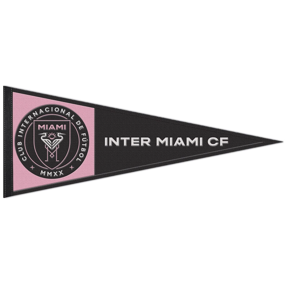 WinCraft Inter Miami CF 13" x 32" Wool Primary Logo Pennant