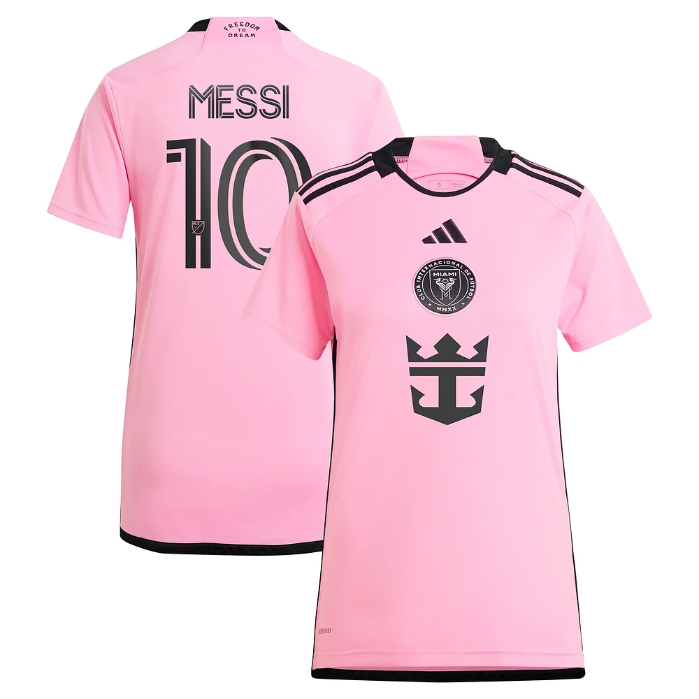 Maillot de joueur adidas Lionel Messi rose Inter Miami CF 2024 2getherness Replica pour femme