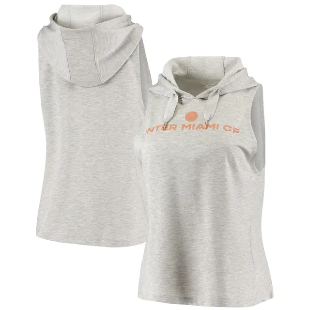 Lids Miami Dolphins Concepts Sport Women's Mainstream Hooded Long Sleeve  V-Neck Top - Gray