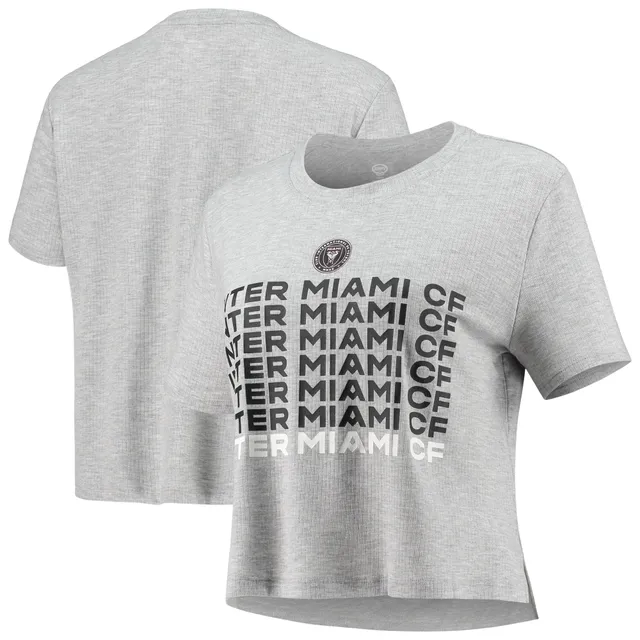 Women's Concepts Sport White Miami Marlins Gable Knit T-Shirt Size: Large