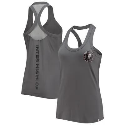 Inter Miami CF The Wild Collective Women's Athleisure Tank Top - Gray