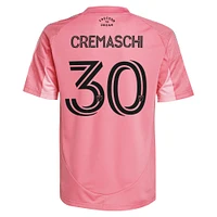 Youth adidas Benjamin Cremaschi Light Pink Inter Miami CF 2025 Euforia Replica Player Jersey