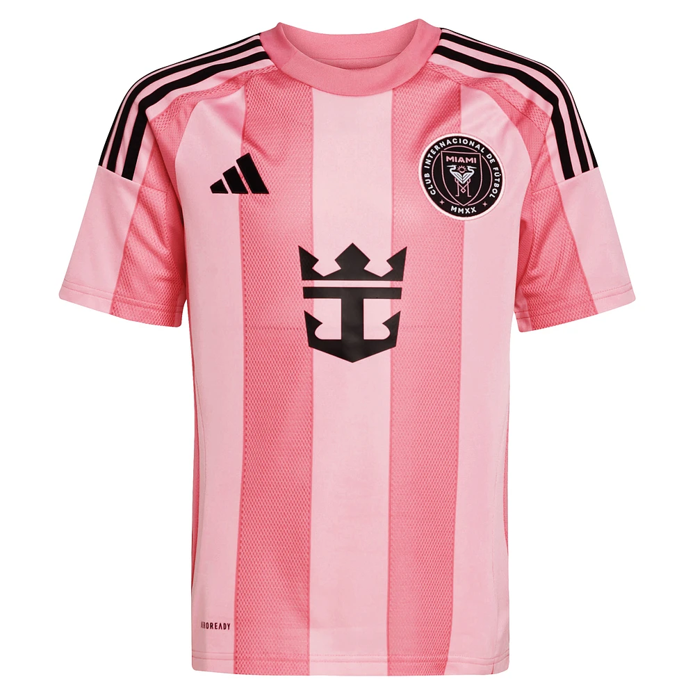 Youth adidas Luis Suárez Light Pink Inter Miami CF 2025 Euforia Replica Player Jersey