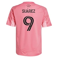 Youth adidas Luis Suárez Light Pink Inter Miami CF 2025 Euforia Replica Player Jersey