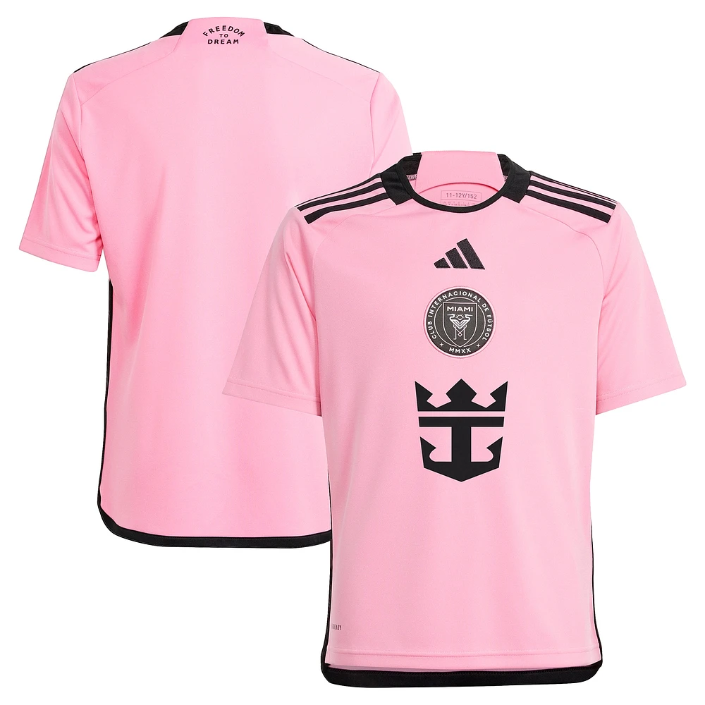 Maillot adidas Inter Miami CF 2024 2getherness Replica rose pour jeune