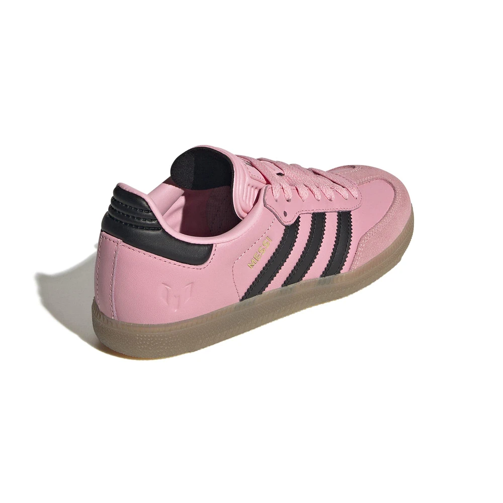 Youth adidas Pink Lionel Messi Samba Shoes