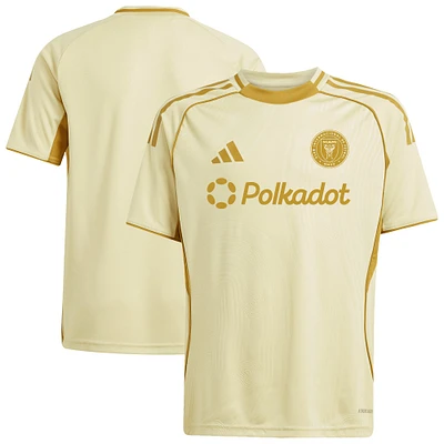 Youth adidas Tan Inter Miami CF 2025 One Planet Pre-Match Top