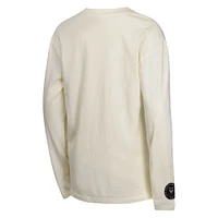 Ensemble de 2 t-shirts à manches longues et courtes Triple Dip noir/beige pour jeunes Inter Miami CF