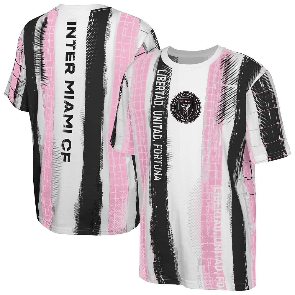 Youth White Inter Miami CF High Stepping T-Shirt