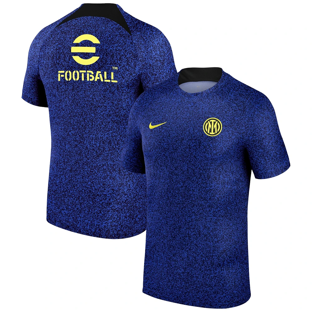 Haut d'avant-match Nike Inter Milan 2023/24 Academy Pro Homme - Bleu marine