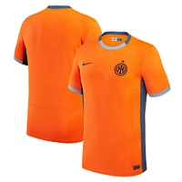 Maillot Nike Orange Inter Milan 2023/24 Third Stadium Replica pour homme