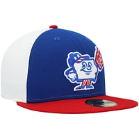 Men's New Era Blue Iowa Cubs Theme Night 59FIFTY Fitted Hat