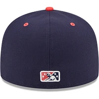 Casquette ajustée 59FIFTY Demonios De Des Moines Copa La Diversion New Era bleu marine/rouge pour homme