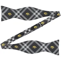 Black Iowa Hawkeyes Rhodes Self-Tie Bow Tie