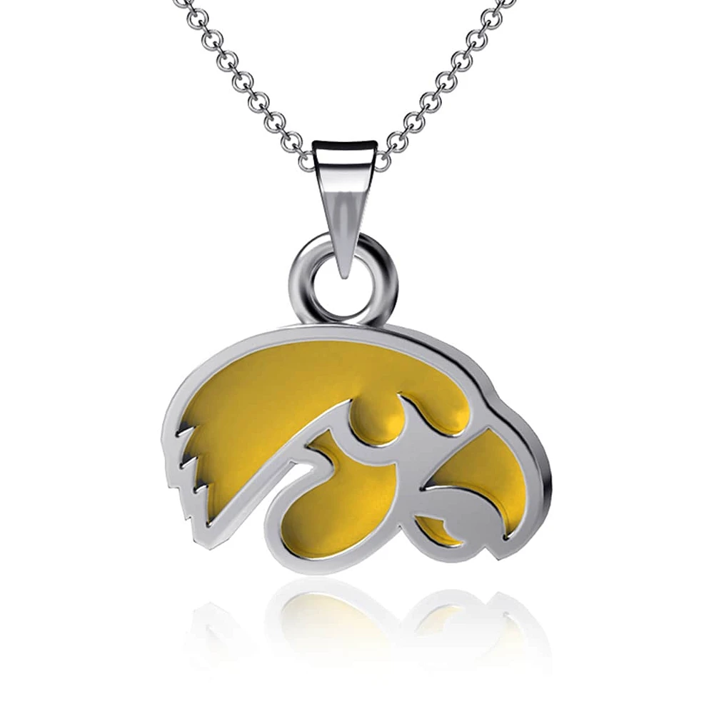 Dayna Designs Iowa Hawkeyes Enamel Small Pendant Necklace