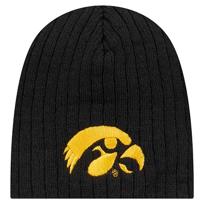 Bonnet mini fan Iowa Hawkeyes noir New Era pour bébé