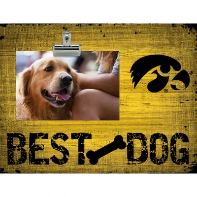 Iowa Hawkeyes 10.5" x 8" Best Dog Clip Photo Frame