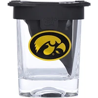 Iowa Hawkeyes 10oz. Ice Wedge Glass