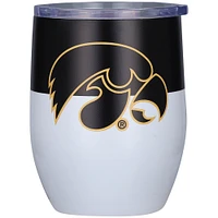 Iowa Hawkeye 16 oz. Gobelet incurvé en acier inoxydable Colorblock