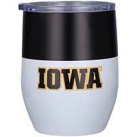 Iowa Hawkeye 16 oz. Gobelet incurvé en acier inoxydable Colorblock