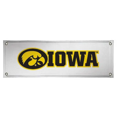 Iowa Hawkeyes 2' x 6' Vinyl Banner