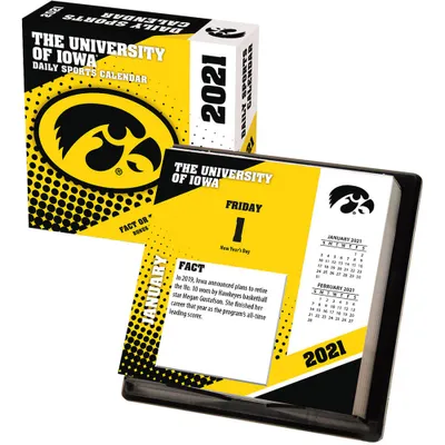 Iowa Hawkeyes 2021 Box Calendar