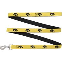 Iowa Hawkeyes 6' Regular Dog Leash