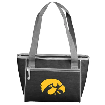 Iowa Hawkeyes Crosshatch 16-Can Cooler Tote
