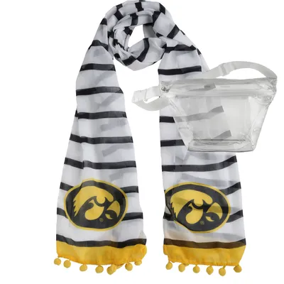 Iowa Hawkeyes Fanny Pack Scarf Set