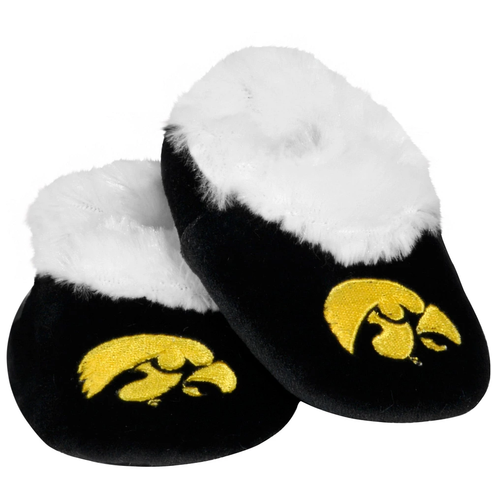 Iowa Hawkeyes Infant Bootie Slipper - Black