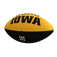 Ballon de football junior avec logo Pinwheel des Iowa Hawkeyes