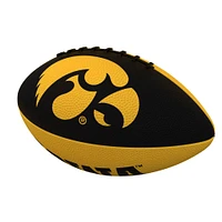 Ballon de football junior avec logo Pinwheel des Iowa Hawkeyes