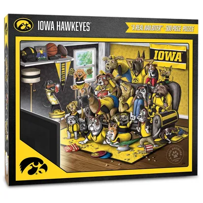 Iowa Hawkeyes Purebred Fans 18'' x 24'' A Real Nailbiter 500-Piece Puzzle