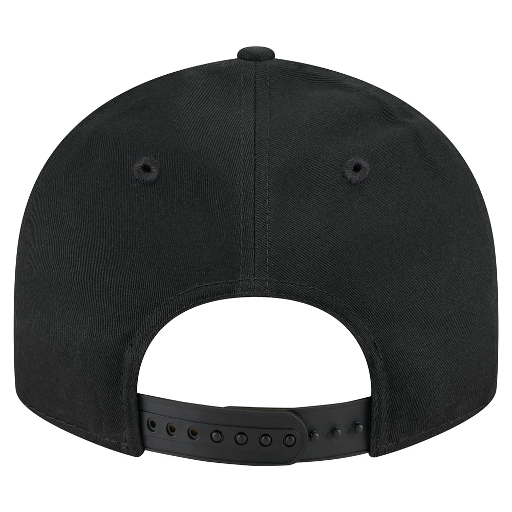 Men's New Era Black Iowa Hawkeyes Low Profile 9FIFTY Snapback Hat