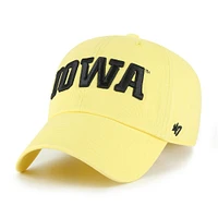 Men's '47 Gold Iowa Hawkeyes Clean Up Adjustable Hat