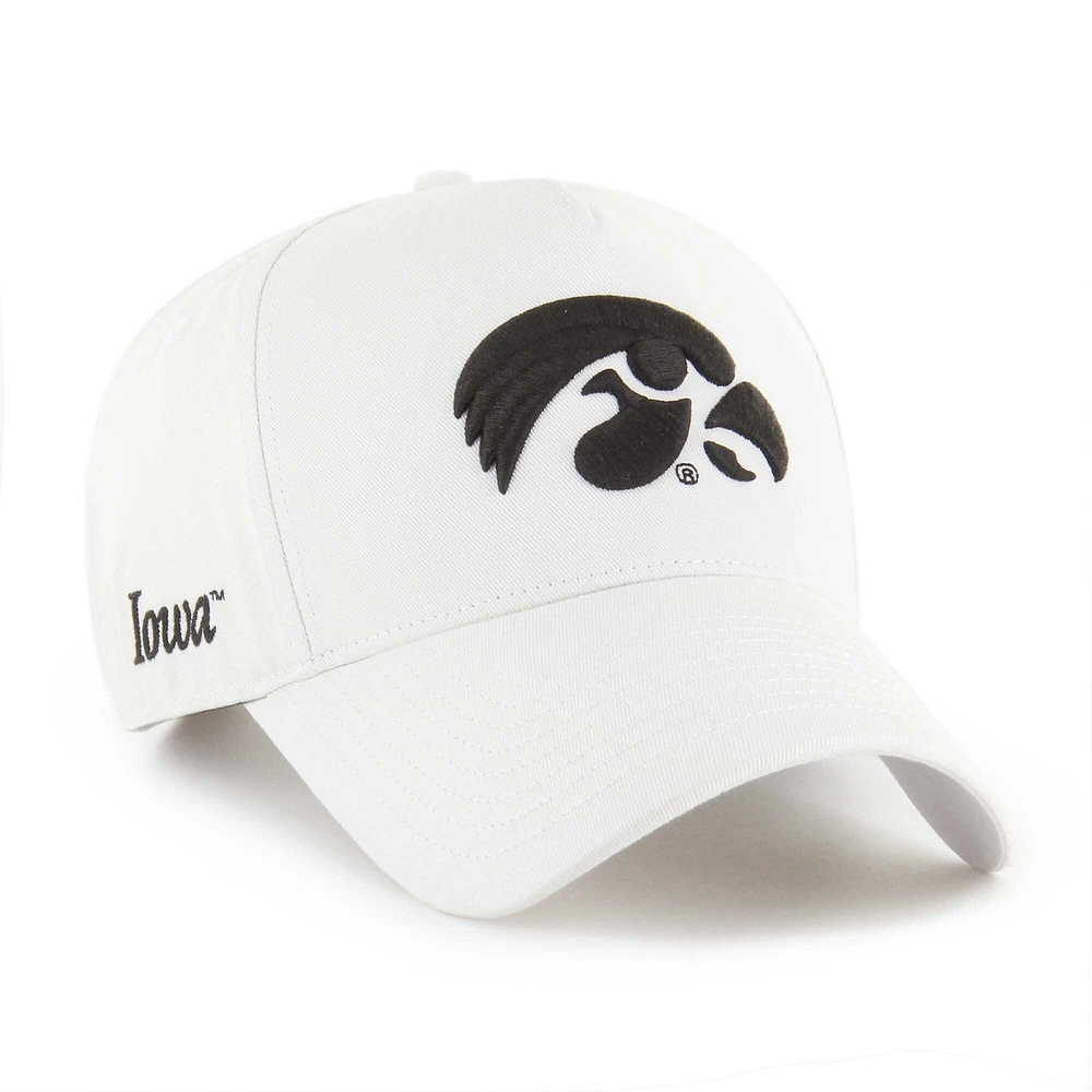 Casquette ajustable Iowa Hawkeyes Foundation Offside pour homme, modèle blanc 47
