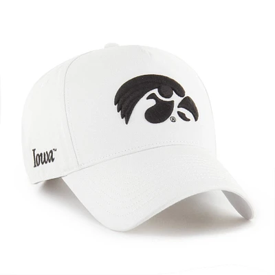 Casquette ajustable Iowa Hawkeyes Foundation Offside pour homme, modèle blanc 47