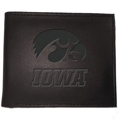 Iowa Hawkeyes Hybrid Bi-Fold Wallet - Black