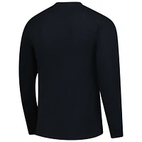 Men's Black Iowa Hawkeyes Logo Long Sleeve T-Shirt