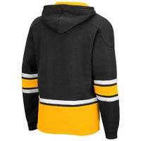 Men's Colosseum Iowa Hawkeyes Lace Up 3.0 Pullover Hoodie