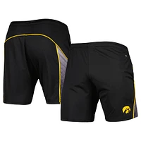 Men's Colosseum Black Iowa Hawkeyes Laws of Physics Shorts