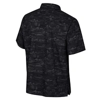 Men's Colosseum Black Iowa Hawkeyes Ozark Button-Up Shirt