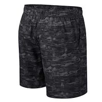 Men's Colosseum Black Iowa Hawkeyes Ozark Swim Shorts