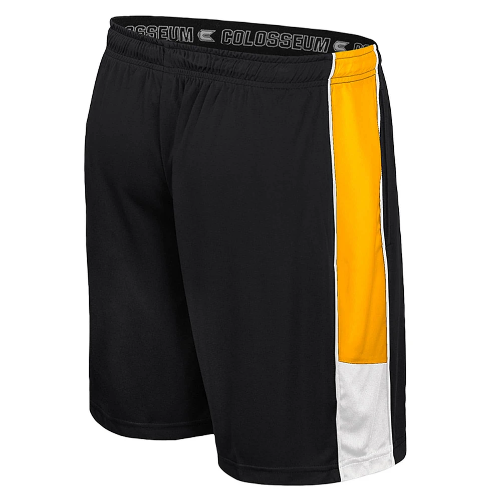 Men's Colosseum Black Iowa Hawkeyes Quantum Shorts