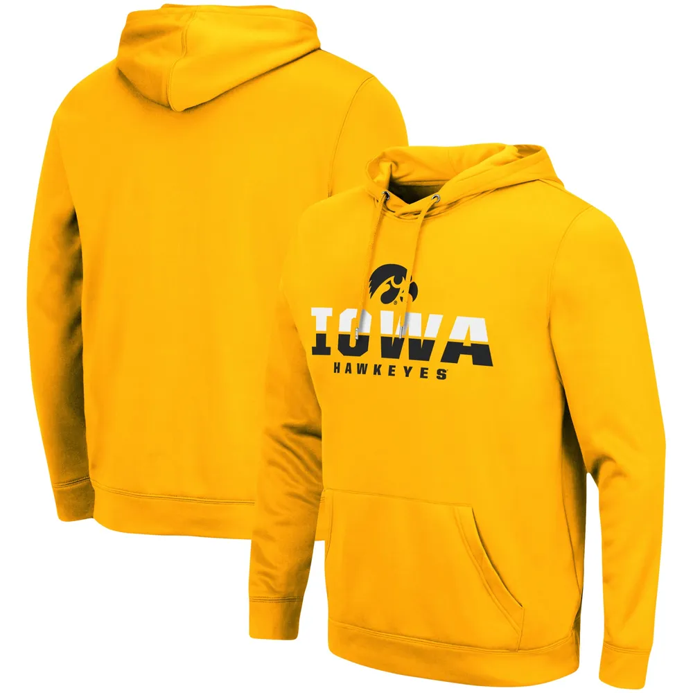 Sweat à capuche Colosseum Gold Iowa Hawkeyes Lantern pour homme